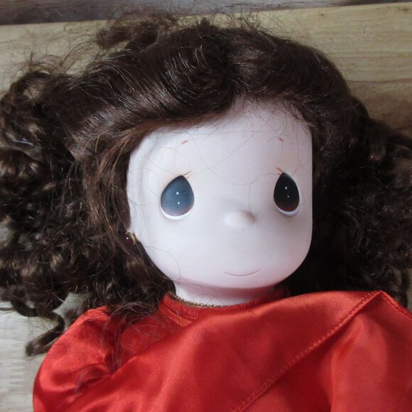 Precious Moments - Precious Jewels 18" Doll Collection Ruby VTG 1995 - Picture 7 of 10